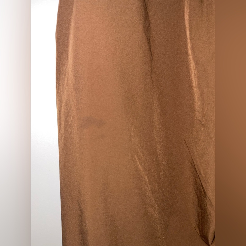 ALO Yoga Women's Brown Relaxed Pleated Dress Pants size Large / 12 US - Picture 11 of 12